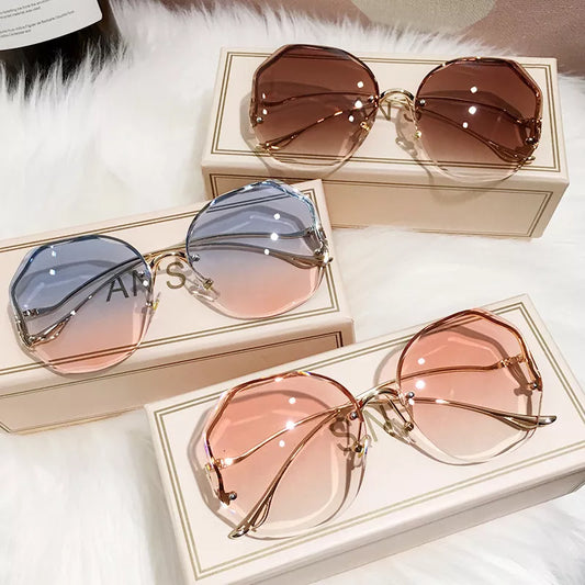 Round Gradient Sunglasses